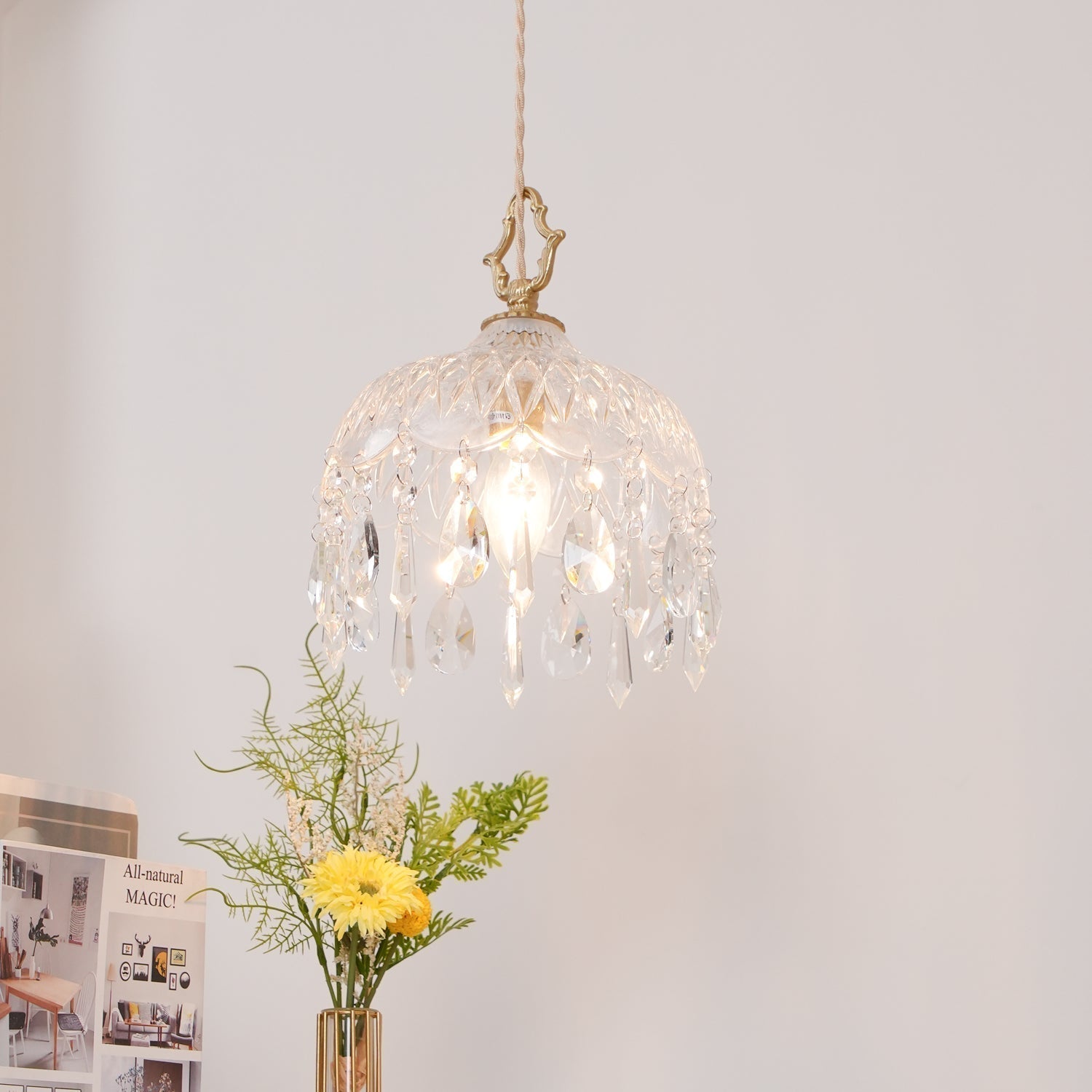 Elyran Suspension Cristal Vintage - Neutralighting