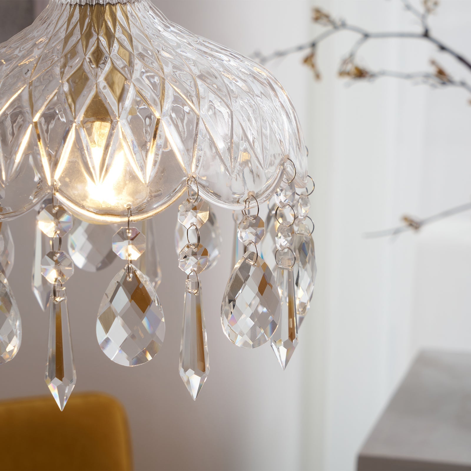 Elyran Suspension Cristal Vintage - Neutralighting
