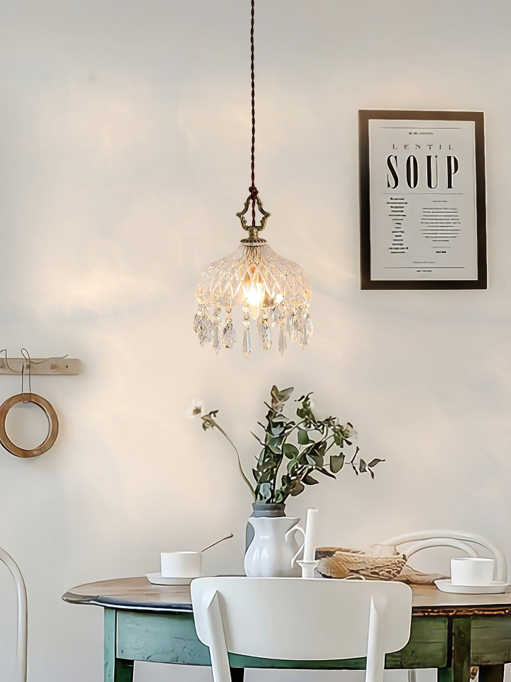 Elyran Suspension Cristal Vintage - Neutralighting