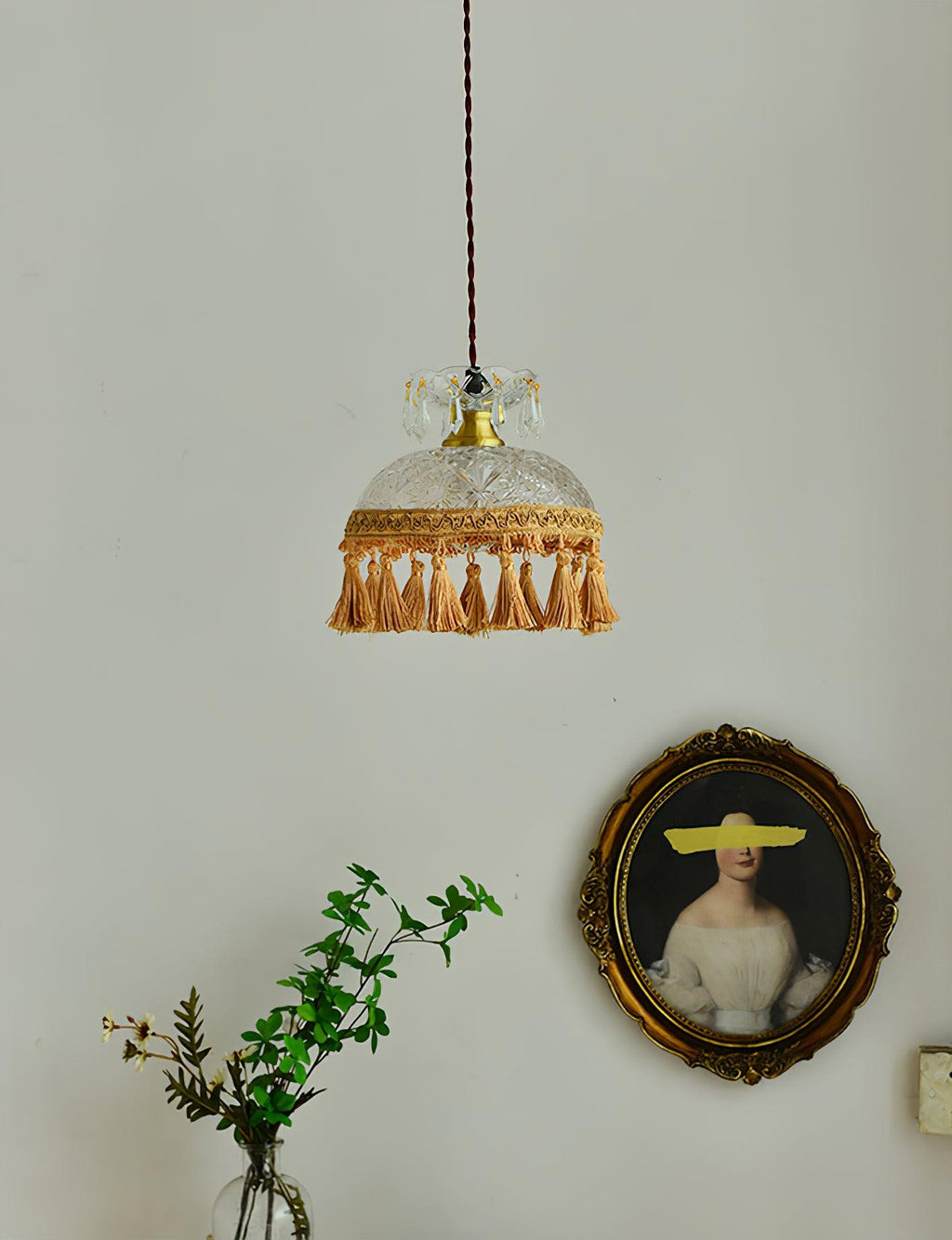 Veloce Suspension Luxueuse en Laiton et Verre - Neutralighting