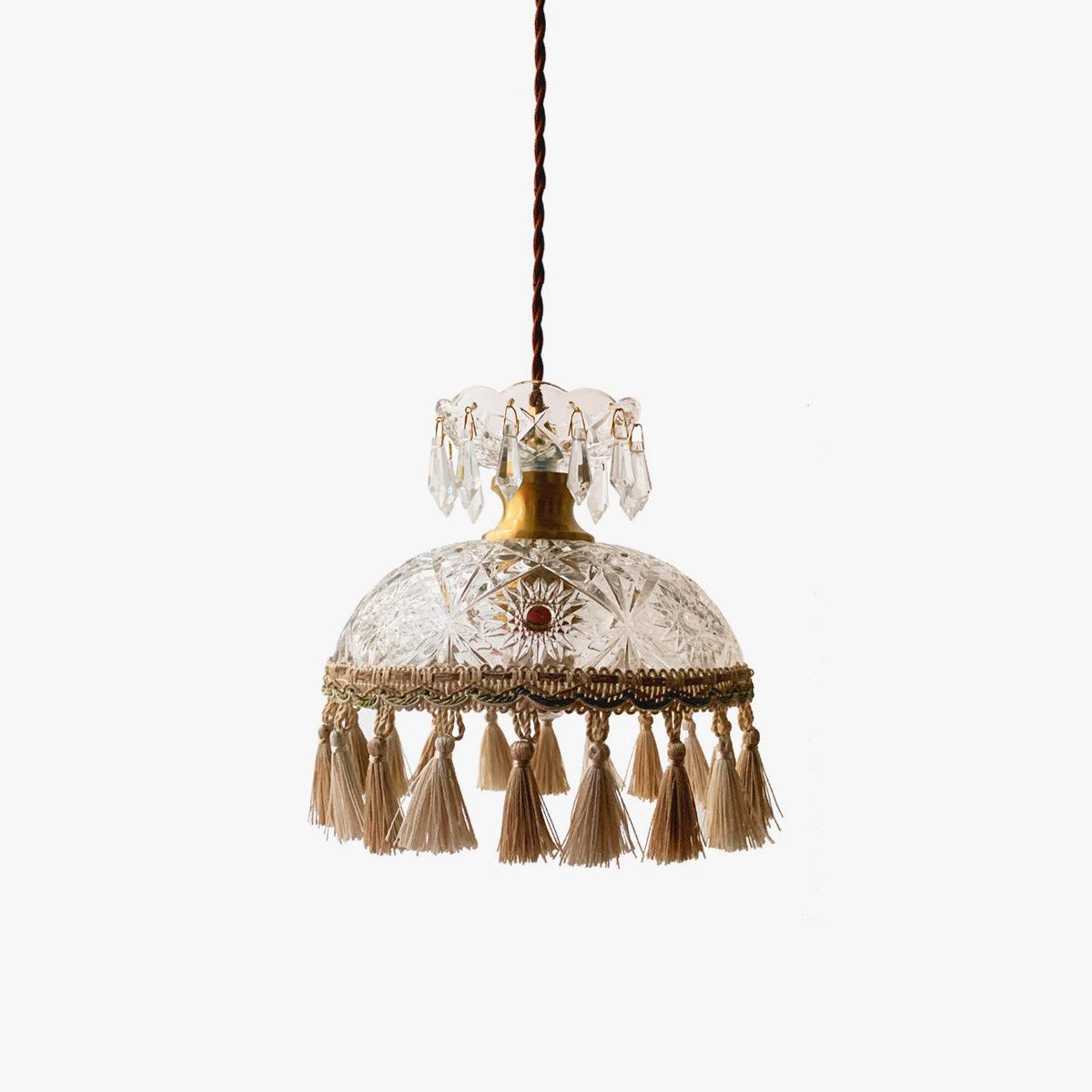 Veloce Suspension Luxueuse en Laiton et Verre - Neutralighting