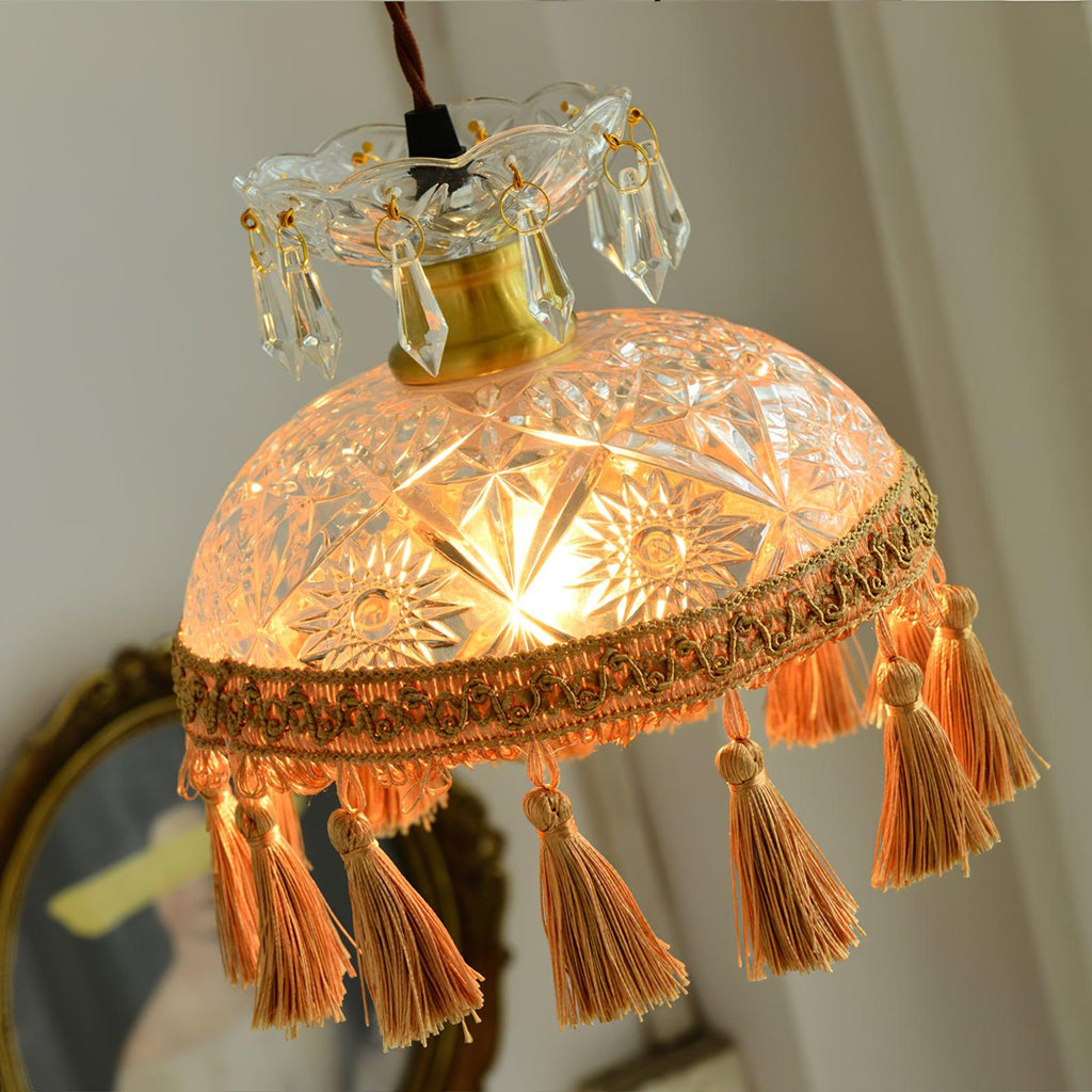 Veloce Suspension Luxueuse en Laiton et Verre - Neutralighting