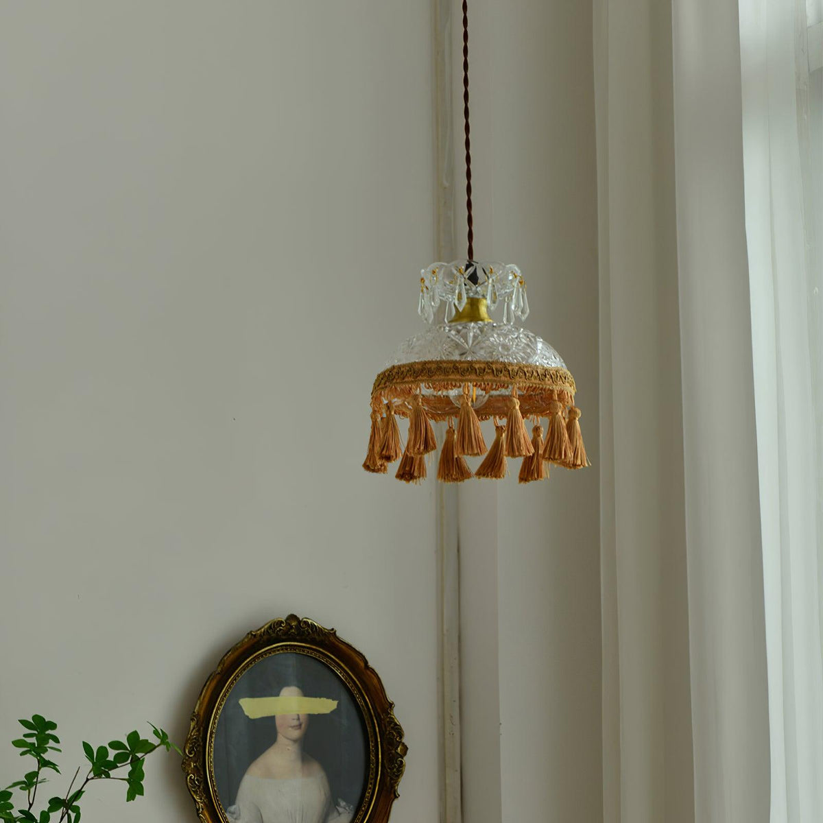 Veloce Suspension Luxueuse en Laiton et Verre - Neutralighting