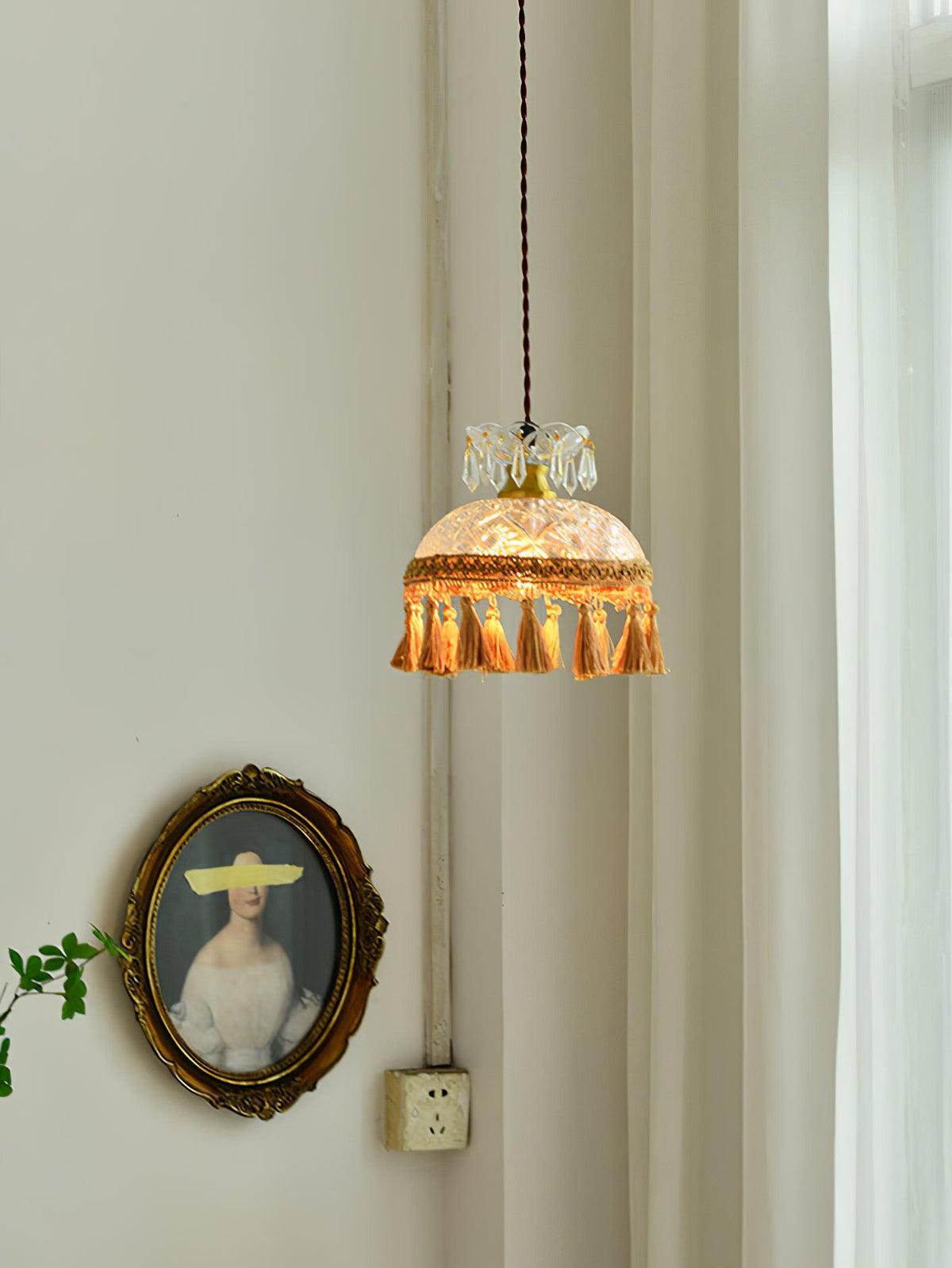 Veloce Suspension Luxueuse en Laiton et Verre - Neutralighting