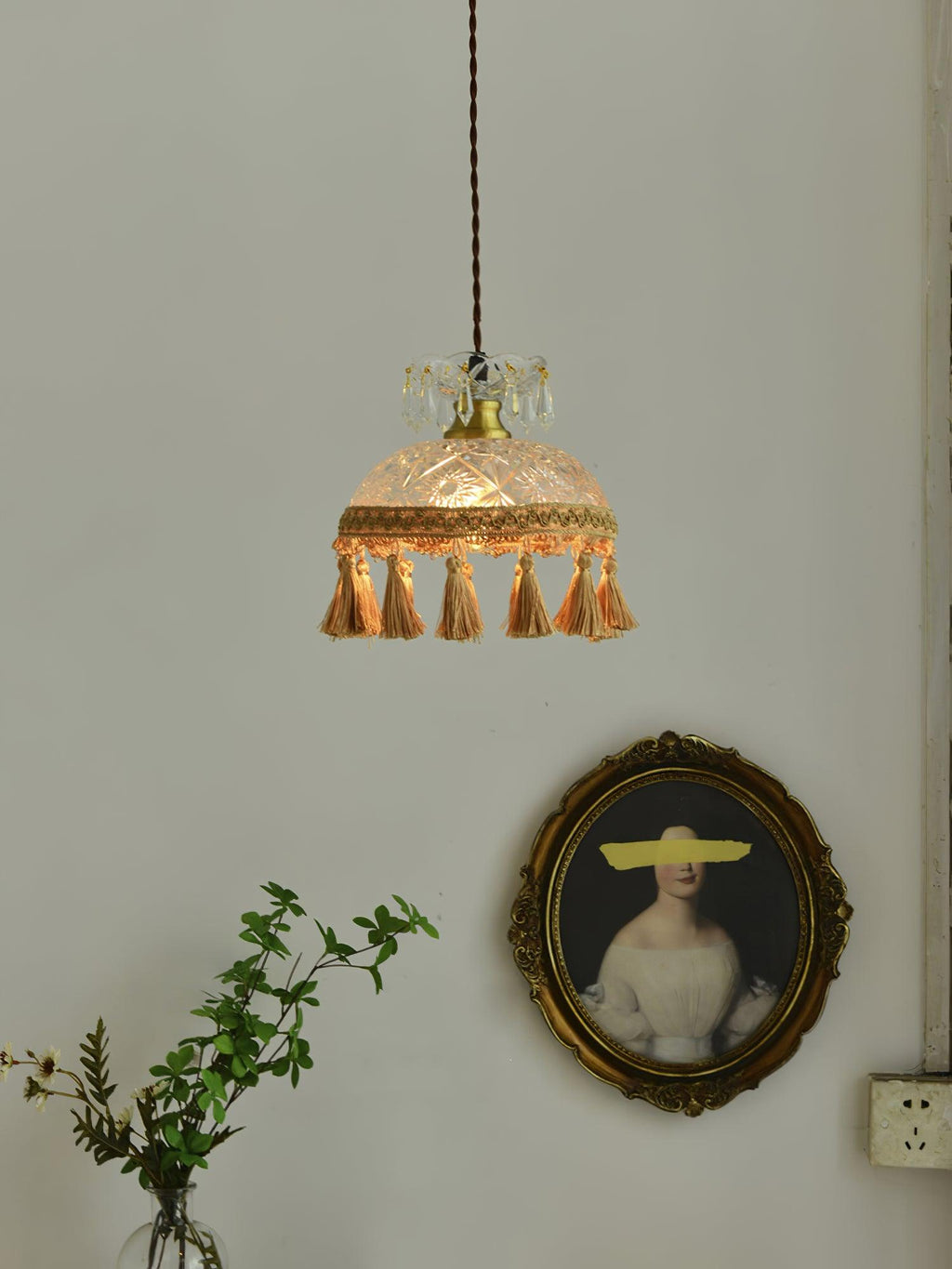 Veloce Suspension Luxueuse en Laiton et Verre - Neutralighting
