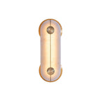 Auriel Moderne Minimaliste Laiton Albâtre Applique Murale - Neutralighting