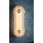 Auriel Moderne Minimaliste Laiton Albâtre Applique Murale - Neutralighting