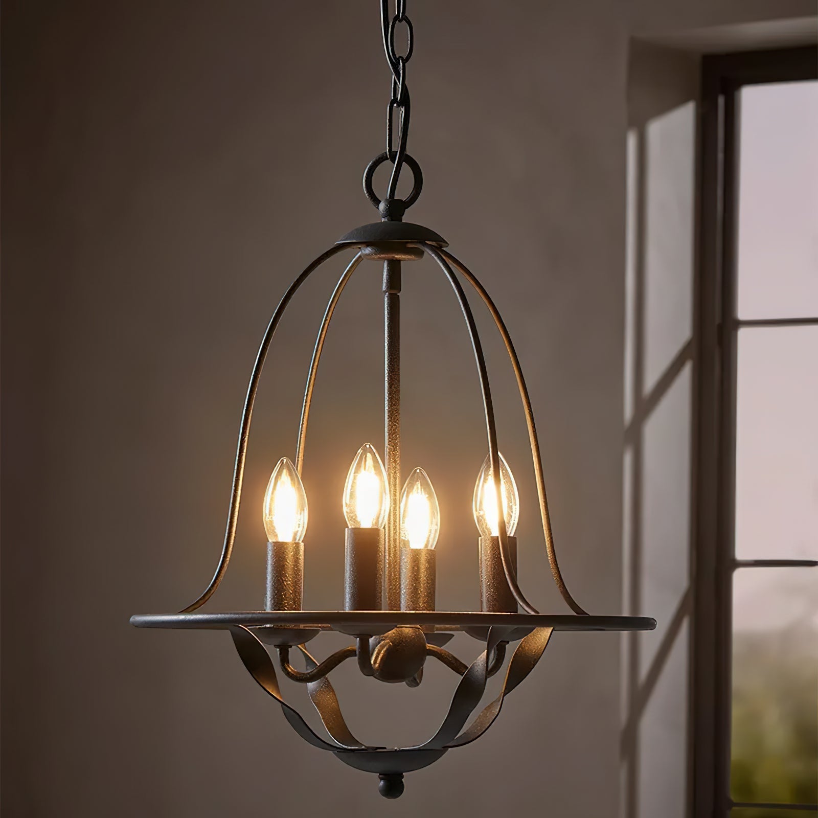 Luxnova Ancien Industriel Prime Métal Suspension - Neutralighting