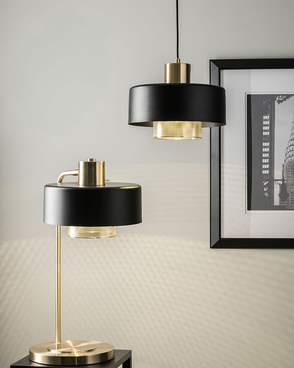 Zynthre Lampe à suspension industrielle classique - Neutralighting
