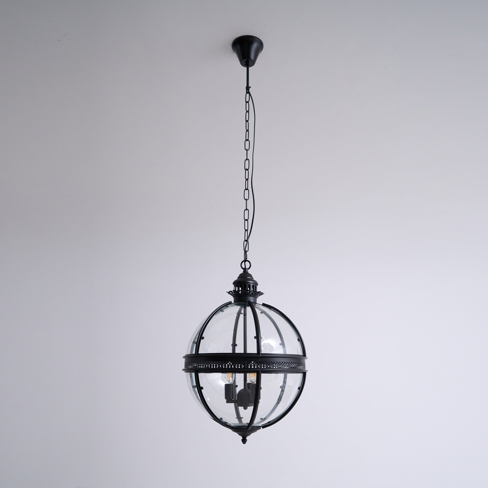 Edward Suspension Rétro en Verre - Neutralighting