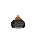 Solara Suspension Rotin Tressé Swag - Neutralighting