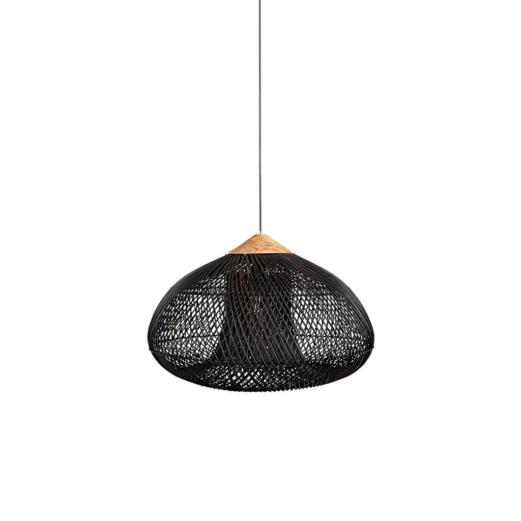 Solavn Lampe suspendue en bois de rotin - Neutralighting