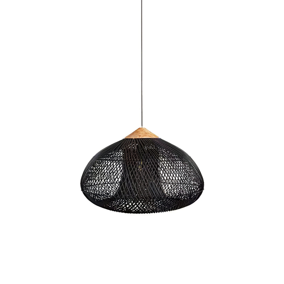 Solavn Lampe suspendue en bois de rotin - Neutralighting