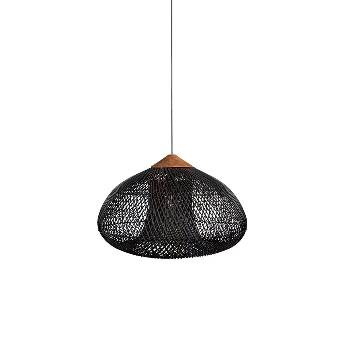 Solavn Lampe suspendue en bois de rotin - Neutralighting