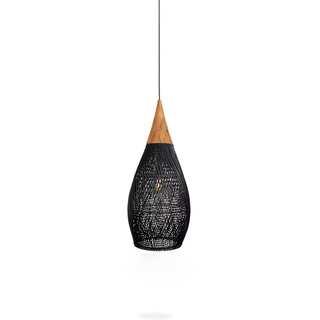 Solavn Lampe suspendue en bois de rotin - Neutralighting