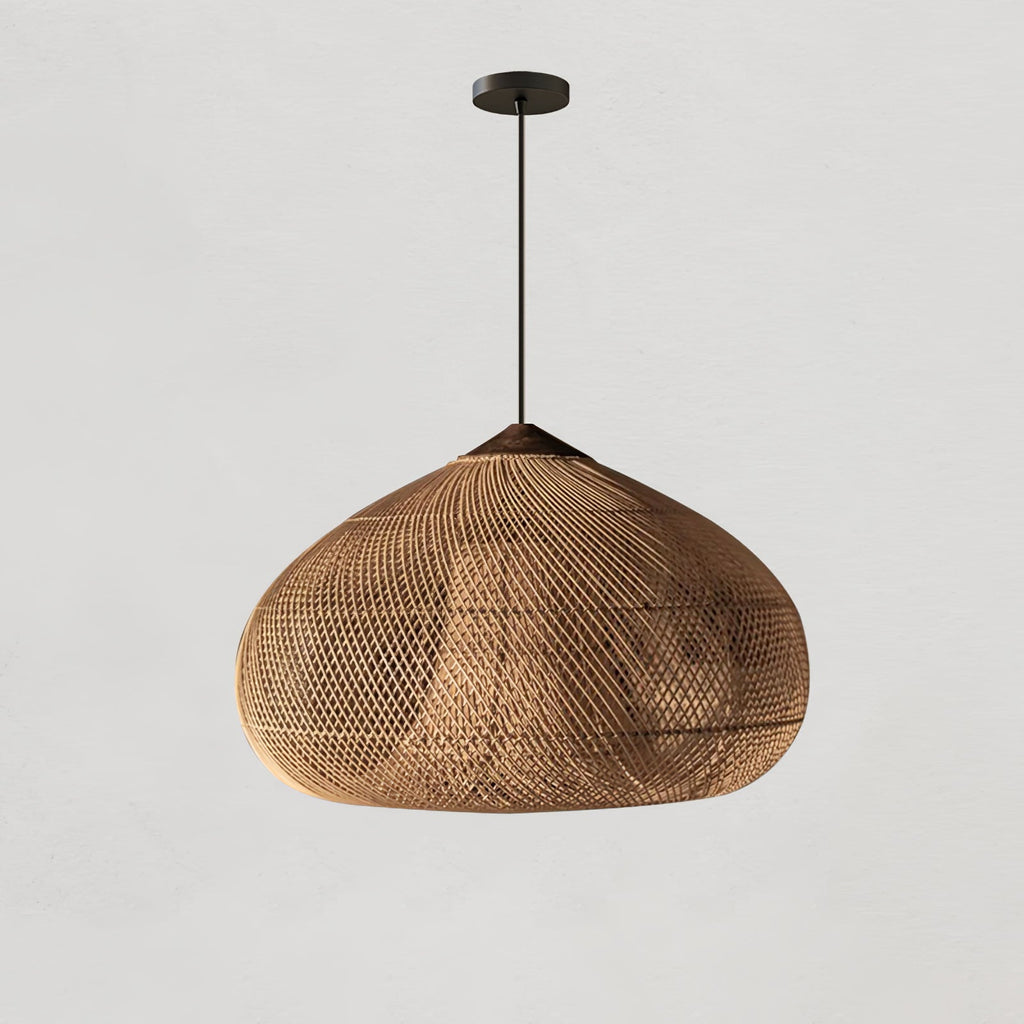 Solavn Lampe suspendue en bois de rotin - Neutralighting