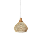 Evelyn Suspension en Rotin Tressé pour Salon - Neutralighting
