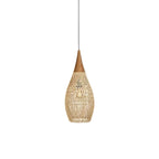 Evelyn Suspension en Rotin Tressé pour Salon - Neutralighting