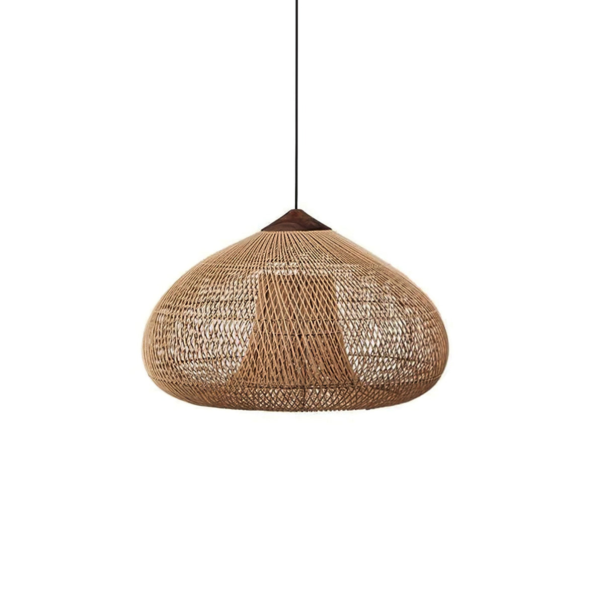 Solavn Lampe suspendue en bois de rotin - Neutralighting