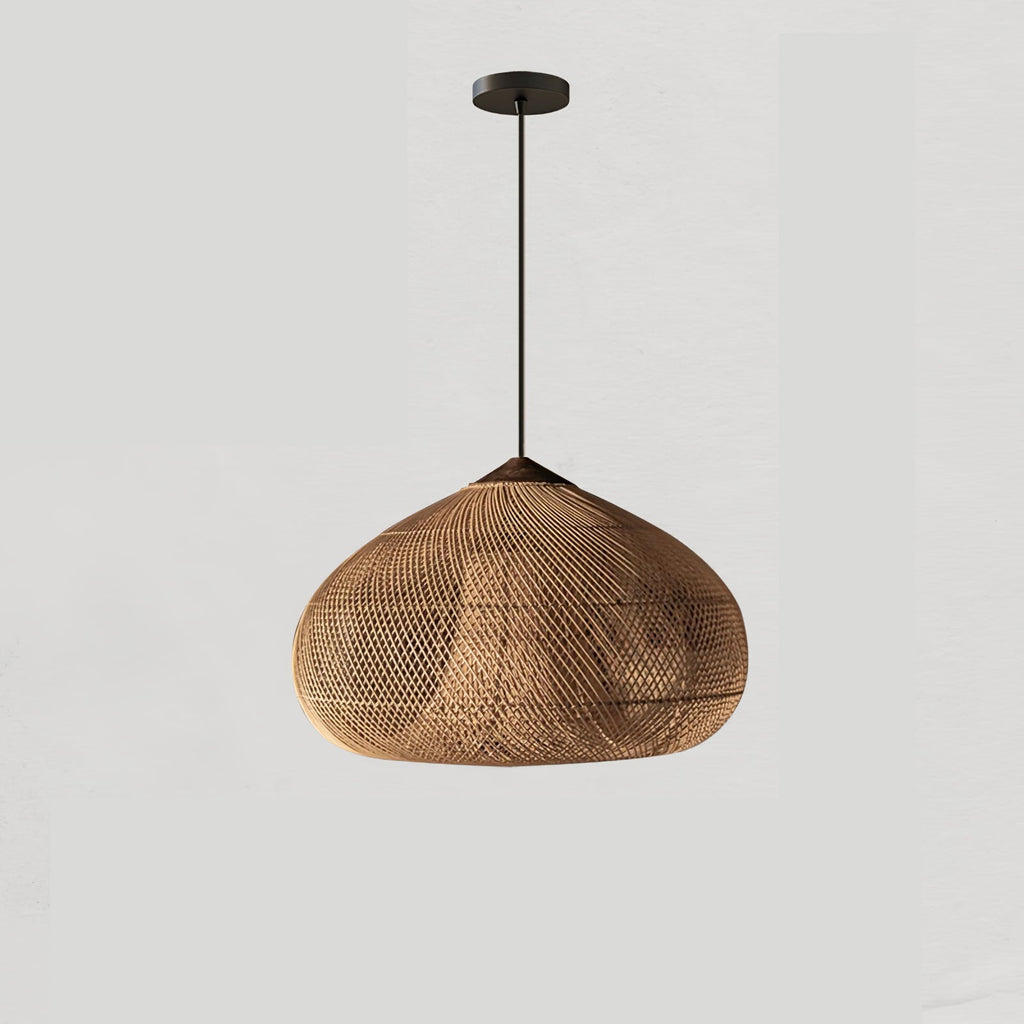Solavn Lampe suspendue en bois de rotin - Neutralighting