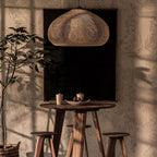 Evelyn Suspension en Rotin Tressé pour Salon - Neutralighting