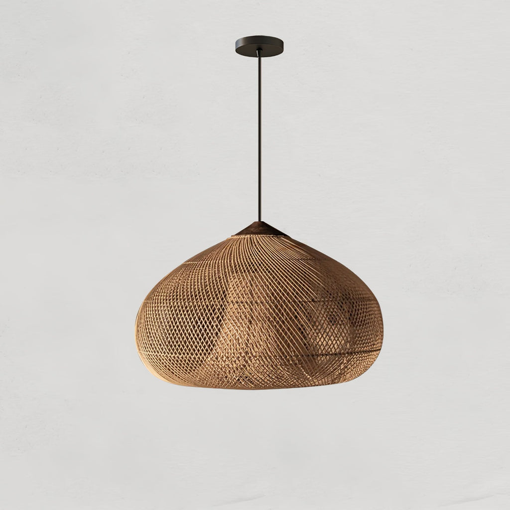 Solavn Lampe suspendue en bois de rotin - Neutralighting