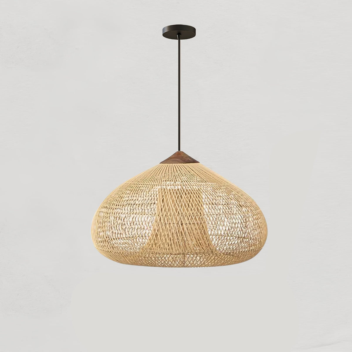 Solavn Lampe suspendue en bois de rotin - Neutralighting