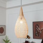 Evelyn Suspension en Rotin Tressé pour Salon - Neutralighting
