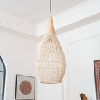 Evelyn Suspension en Rotin Tressé pour Salon - Neutralighting