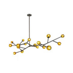 Kinetic Individuel Créativité Laiton Verre Lustre - Neutralighting