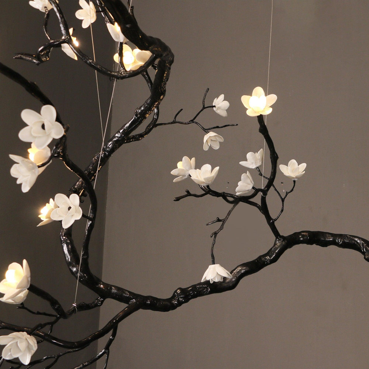 Aurora Lustre Organique à Branches et Fleurs - Neutralighting