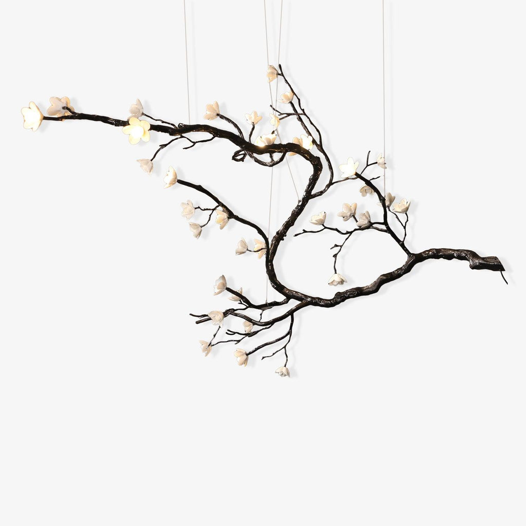 Aurora Lustre Organique à Branches et Fleurs - Neutralighting