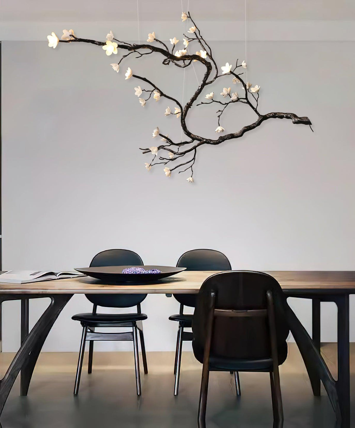 Aurora Lustre Organique à Branches et Fleurs - Neutralighting