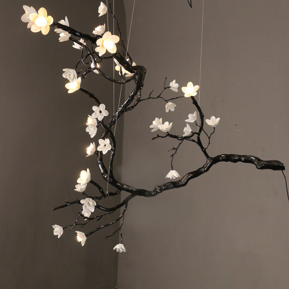 Aurora Lustre Organique à Branches et Fleurs - Neutralighting