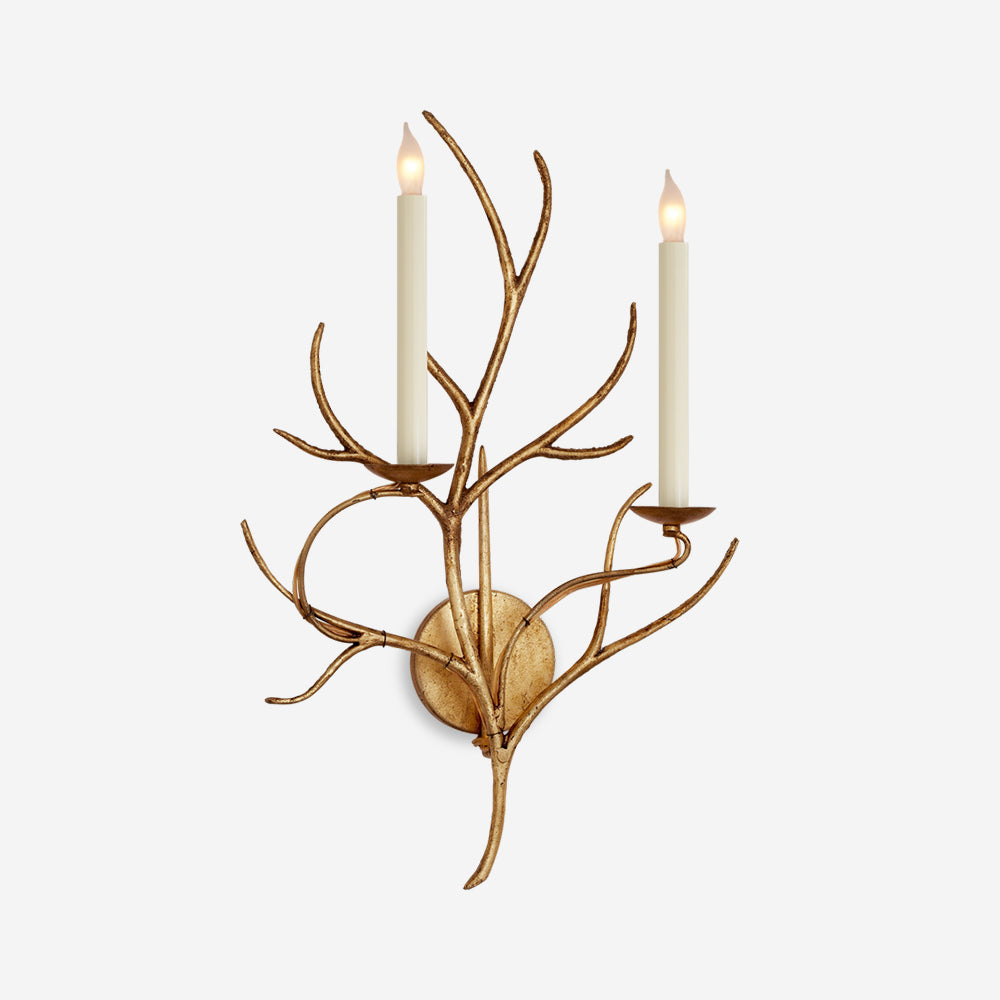 Duvor Applique Murale Double Bougie - Neutralighting