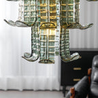 Aether Postmodern Luxe Verre Métal Lustre - Neutralighting
