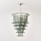 Brasher Lustre en Verre de Murano à Plusieurs Niveaux élégant - Neutralighting