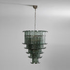 Aether Postmodern Luxe Verre Métal Lustre - Neutralighting