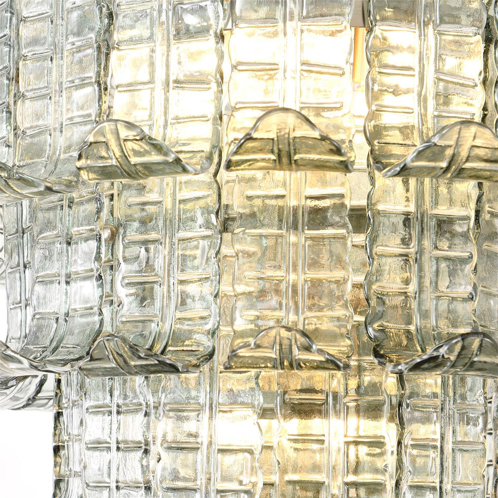 Brasher Lustre en Verre de Murano à Plusieurs Niveaux élégant - Neutralighting