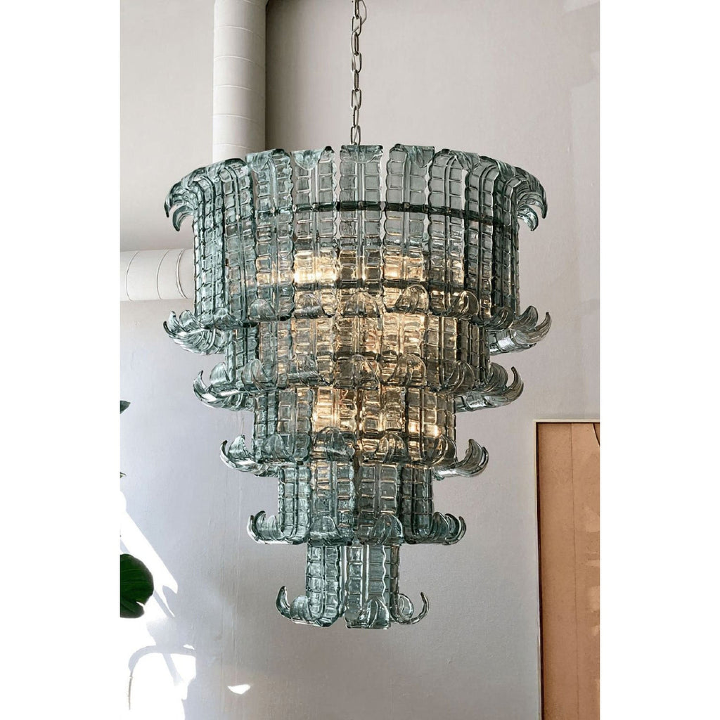 Aether Postmodern Luxe Verre Métal Lustre - Neutralighting