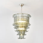 Brasher Lustre en Verre de Murano à Plusieurs Niveaux élégant - Neutralighting