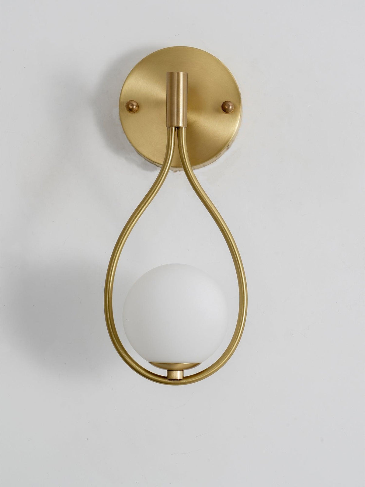 Icarila Moderne Minimaliste Vanité Laiton Verre Applique Murale - Neutralighting
