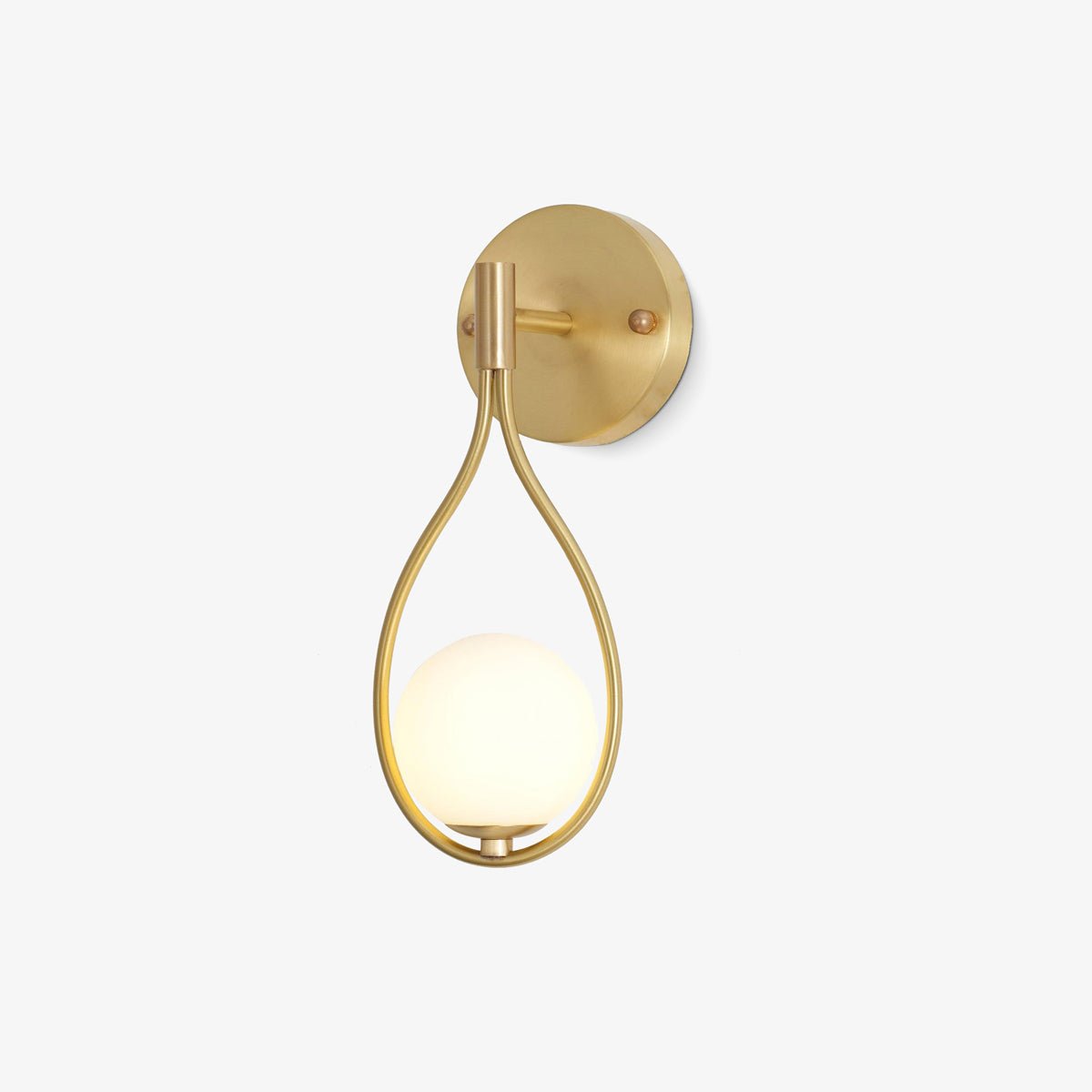 Icarila Moderne Minimaliste Vanité Laiton Verre Applique Murale - Neutralighting