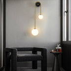 Elaro Applique Murale Arc en Laiton - Neutralighting
