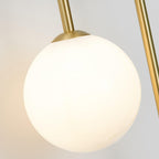 Kim Applique Murale Arc Minimaliste en Laiton et Verre - Neutralighting