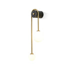Elaro Applique Murale Arc en Laiton - Neutralighting
