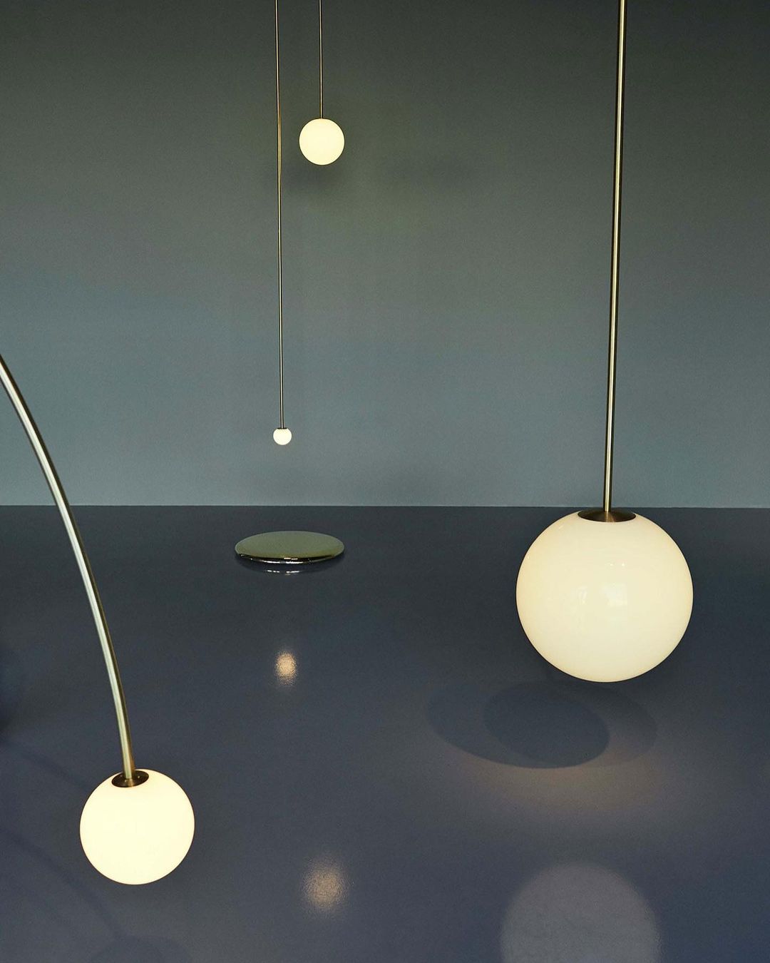Lustra Lampe Pendante Collection Architecturale en Laiton - Neutralighting