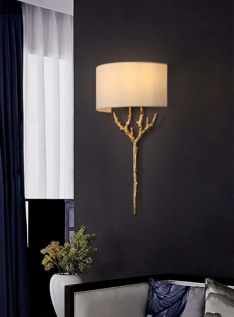 Ceryndir Andouiller Laiton Applique Murale - Neutralighting