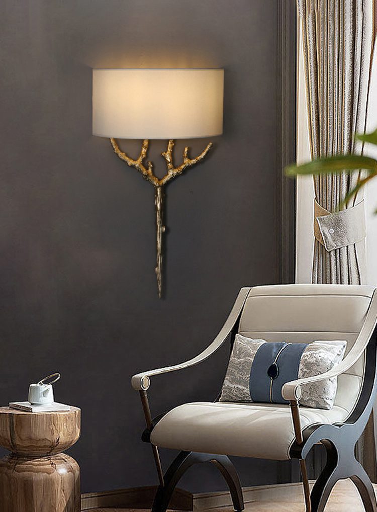 Ceryndir Andouiller Laiton Applique Murale - Neutralighting