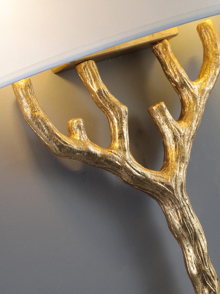Ceryndir Andouiller Laiton Applique Murale - Neutralighting